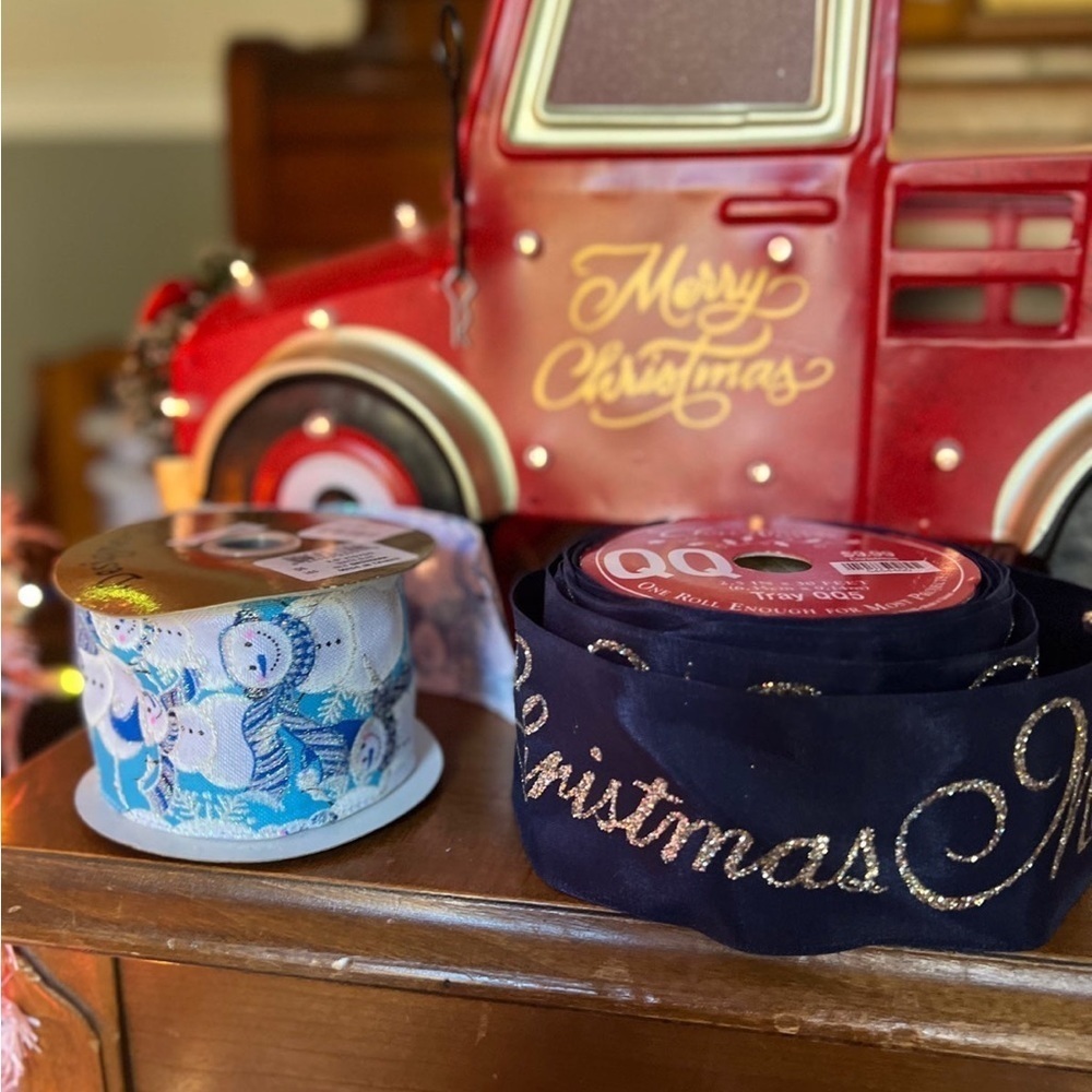 3x Designers Christmas Ribbon